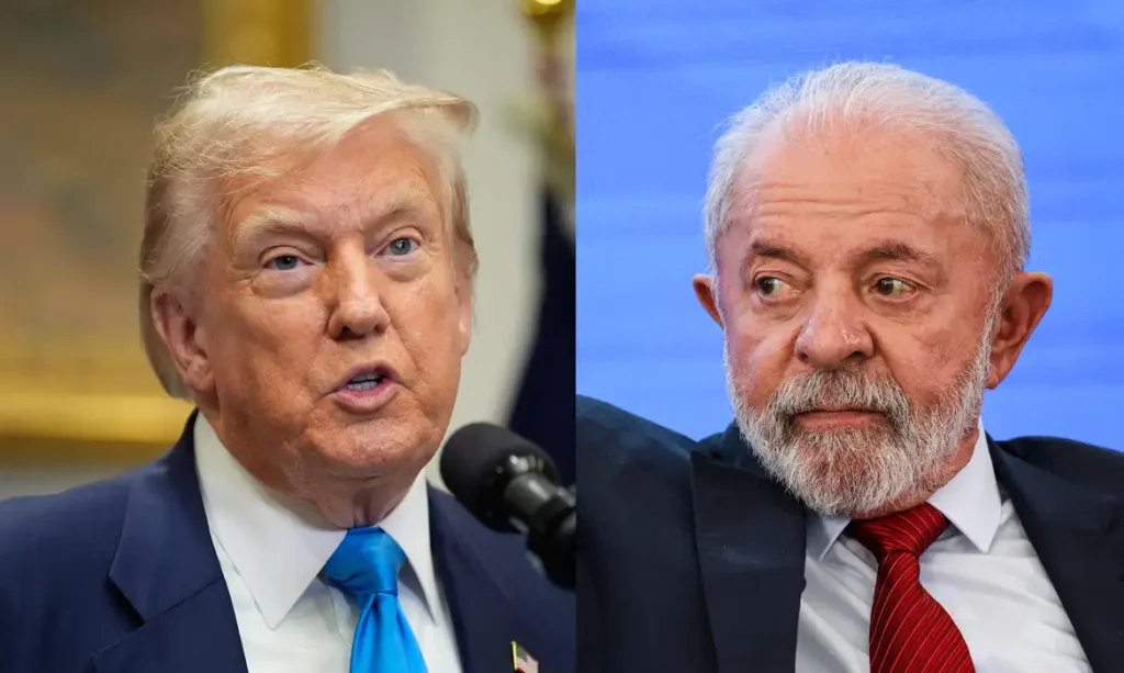 Trump diz que Lula pode ligar para ele quando quiser