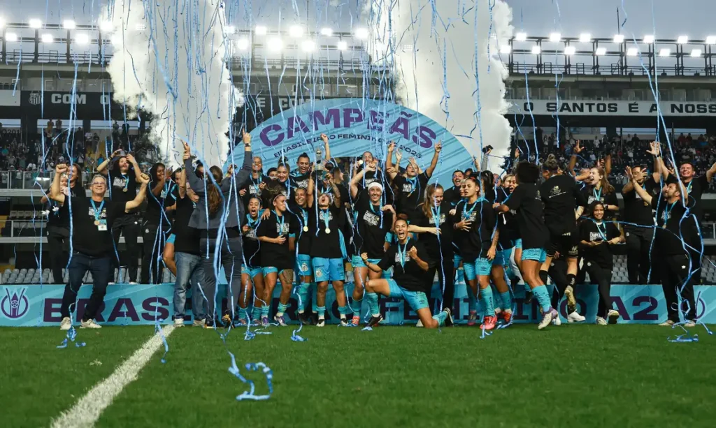 Santos busca empate com Botafogo e conquista Brasileirão Feminino A2
