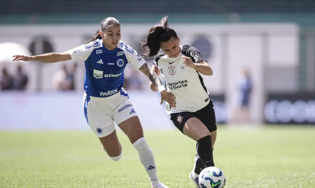 BR Feminino: Corinthians e Cruzeiro empatam no primeiro jogo da final