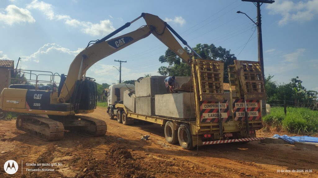 CHEGARAM MAIS 4 ADUELAS PARA A PONTE DO BAIRRO BOM JARDIM!