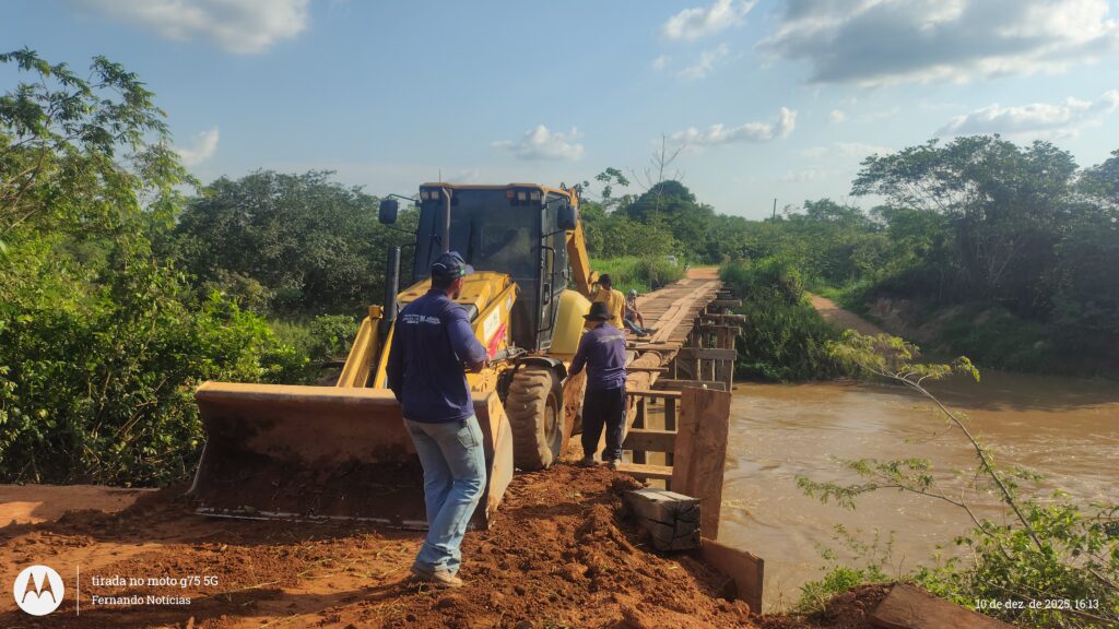 OBRAS NA PONTE DA VOLTA DO RIO SEGUEM EM RITMO ACELERADO