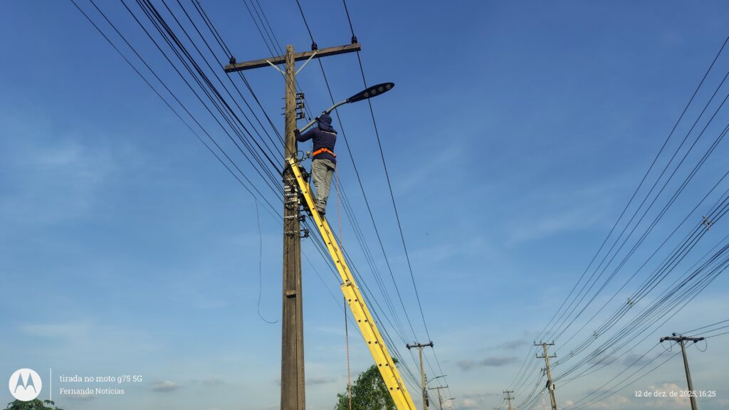 Iluminação reforçada no trecho entre KM-100 e KM-02 em Eldorado do Carajás