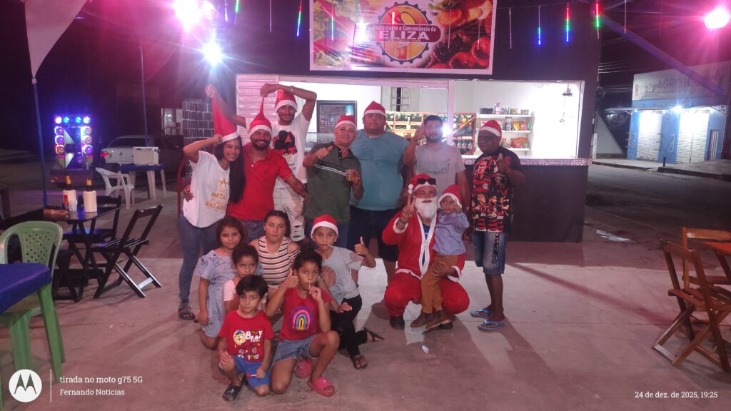 Amigos de Eldorado do Carajás realizam o 3º Natal Solidário com entrega de cestas básicas e arrecadação de doces.