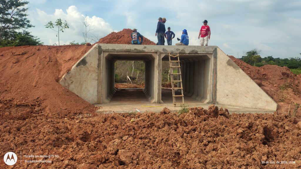 OBRA AVANÇA E ESTÁ PRÓXIMA DA CONCLUSÃO.
