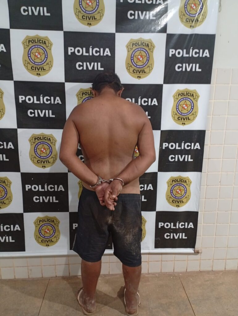 Homem é preso após agredir ex-companheira com golpes de pá em Eldorado Do Carajás